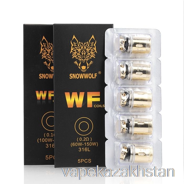 Vape Smoke SnowWolf WOLF WF Replacement Coils 0.13ohm WF-M Mesh Coils